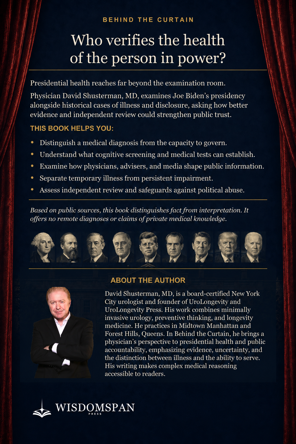 Back cover of Behind The Curtain